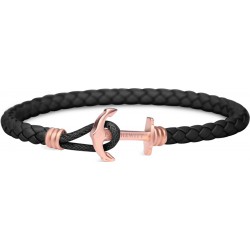 PAUL HEWITT anchor bracelet phrep lite rose gold black - 603700
