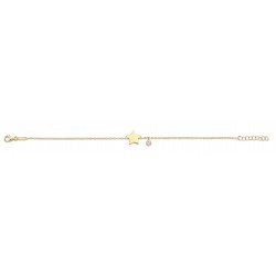 NAIOMY 9kt GEEL GOUDEN ARMBAND - ster - 605478
