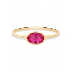 SWING JEWELS 18kt geel gouden ring met zirconium - 609325