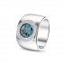 SEE YOU memorial gedenksierraad - zilveren ring met zirconium - 603565